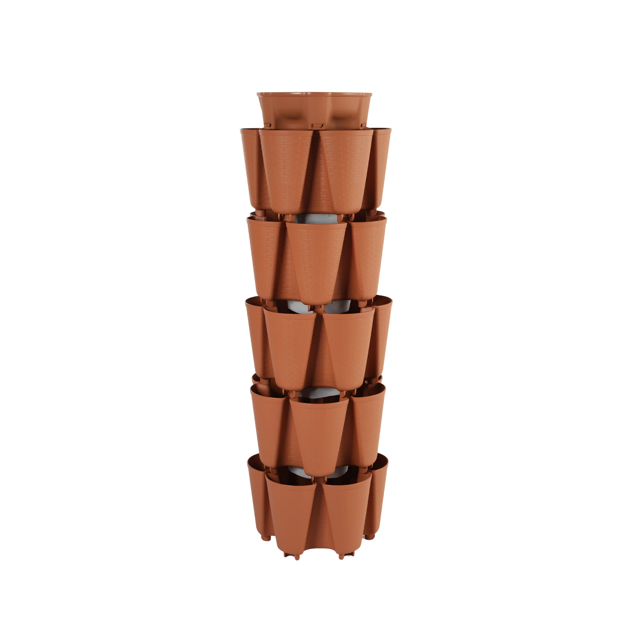 GreenStalk 5-Tier Vertical Planter Basketweave - Image 9