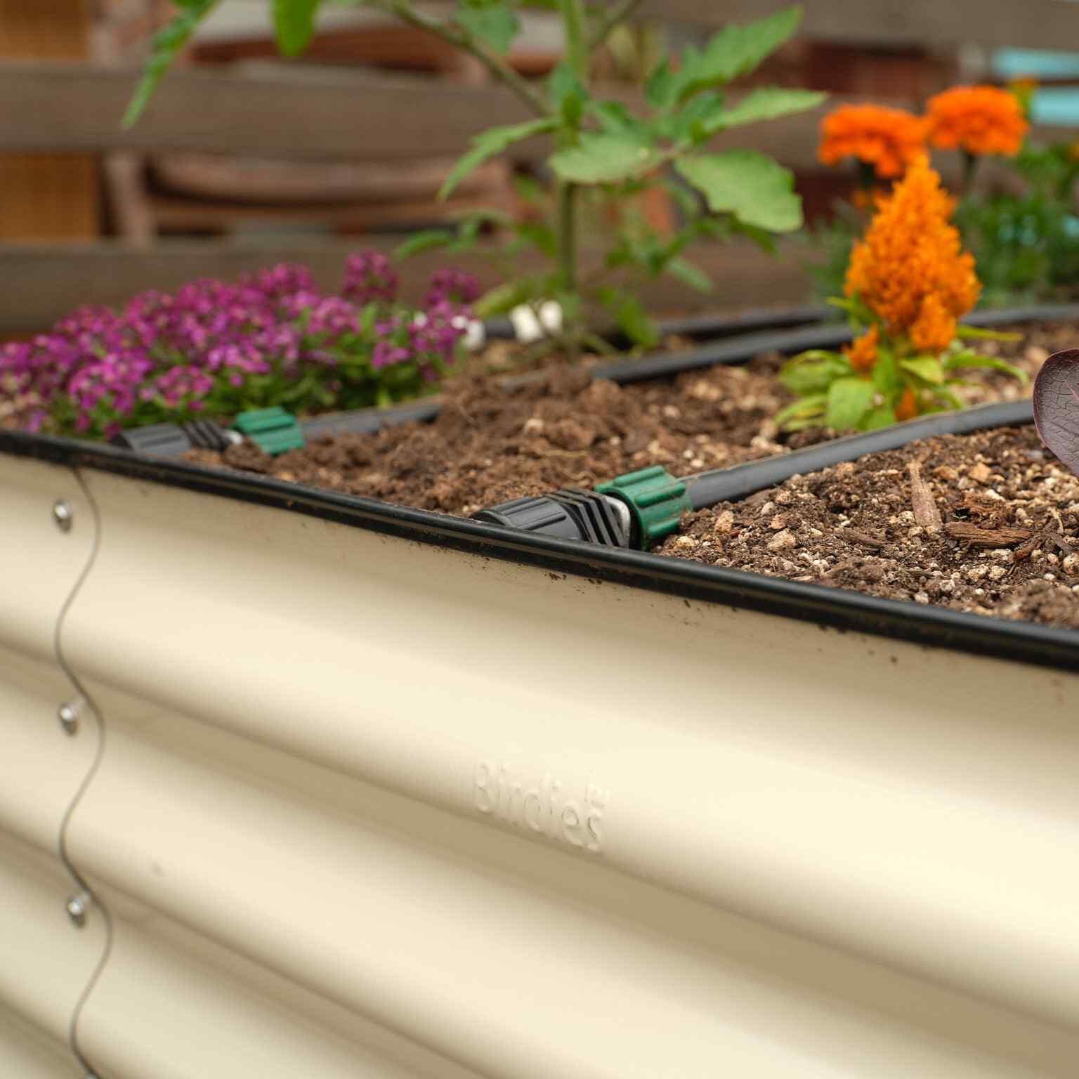 Large Modular Metal Raised Garden Bed Kit - 15” Tall - Image 3