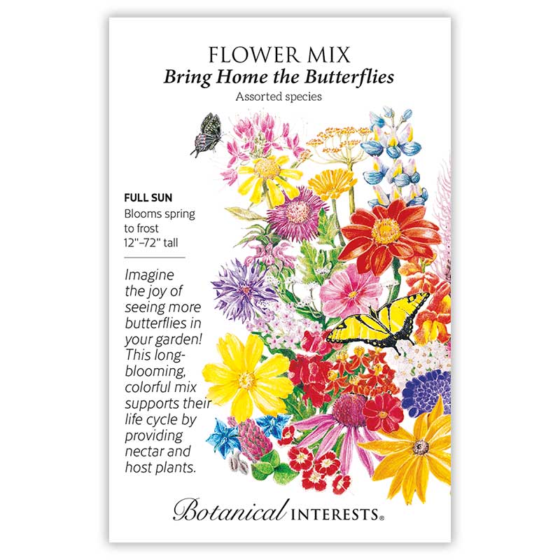 Bring Home the Butterflies Flower Mix Seeds - Image 2