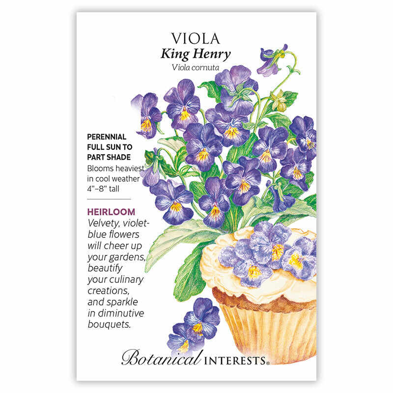 King Henry Viola Seeds - Image 3