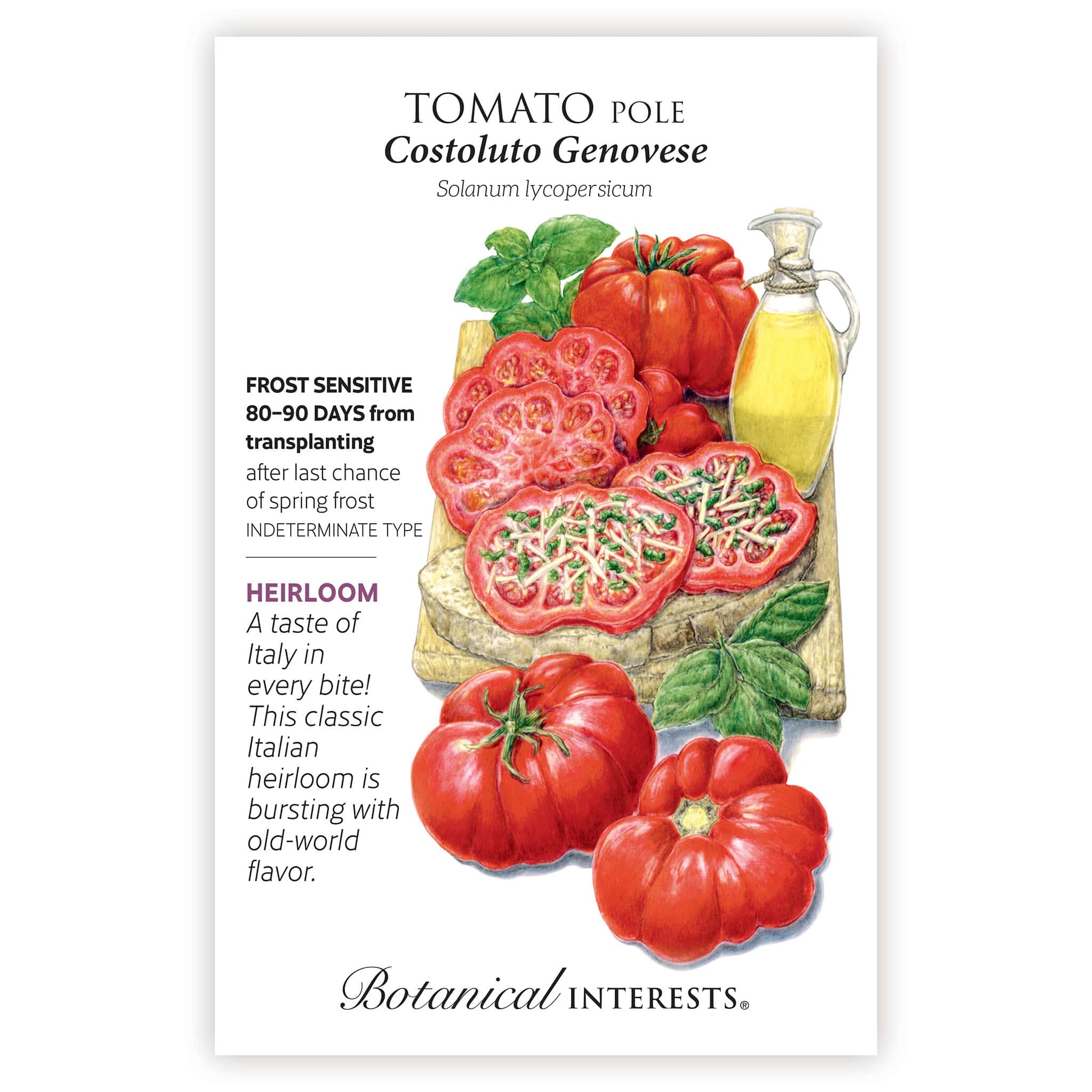 Costoluto Genovese Pole Tomato Seeds - Image 3