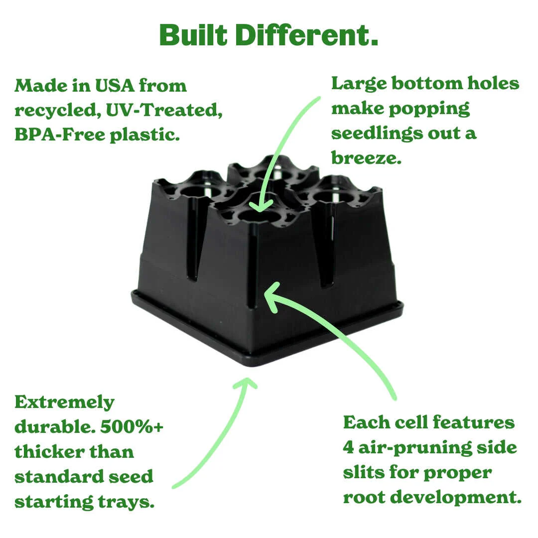 Epic 4-Cell Seed Starting Trays - Image 3