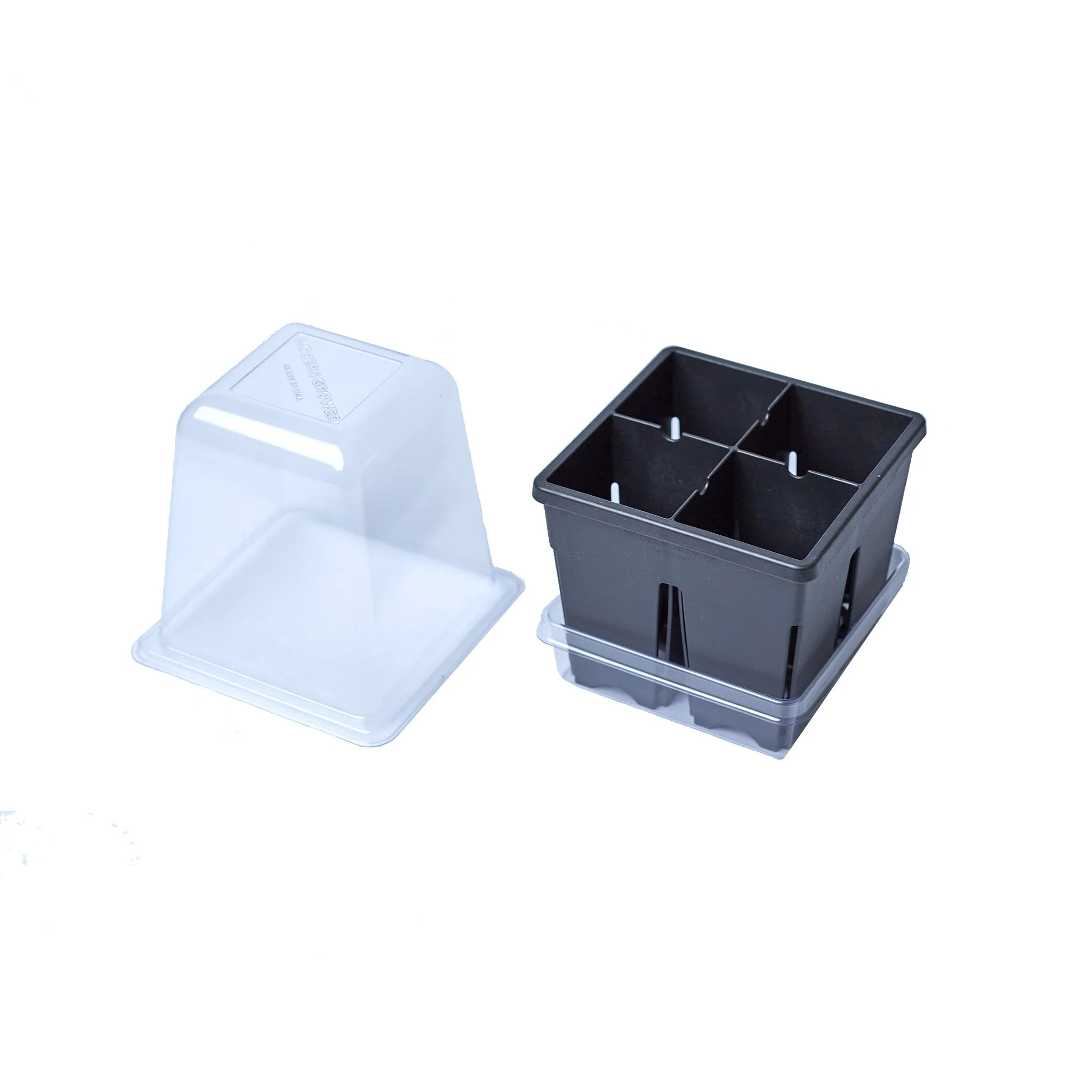 Epic Humidity Domes & Bottom Trays (4-Cell) - Image 2