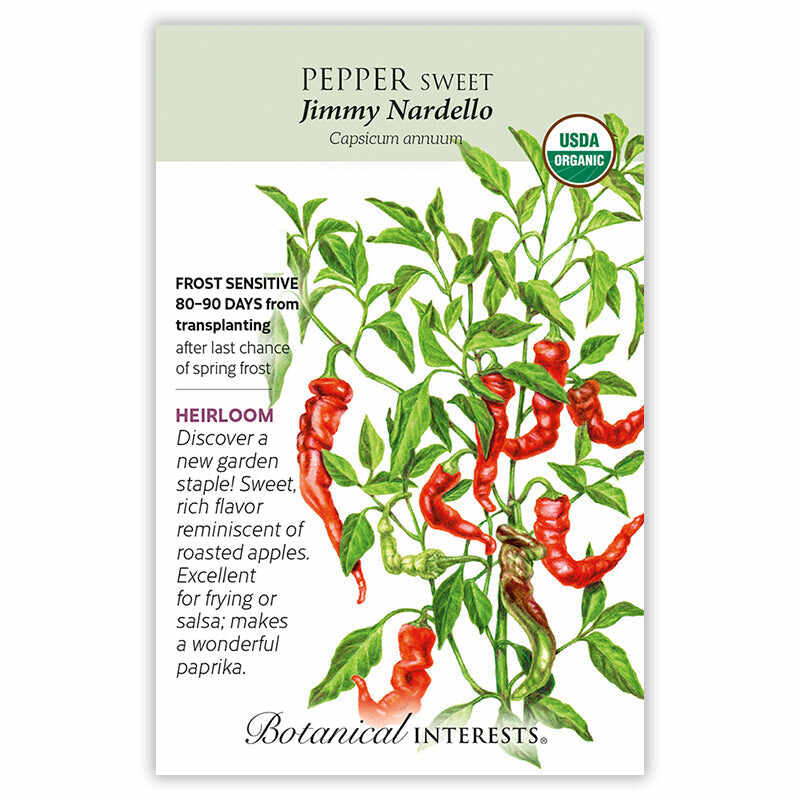 Jimmy Nardello Sweet Pepper Seeds - Image 3