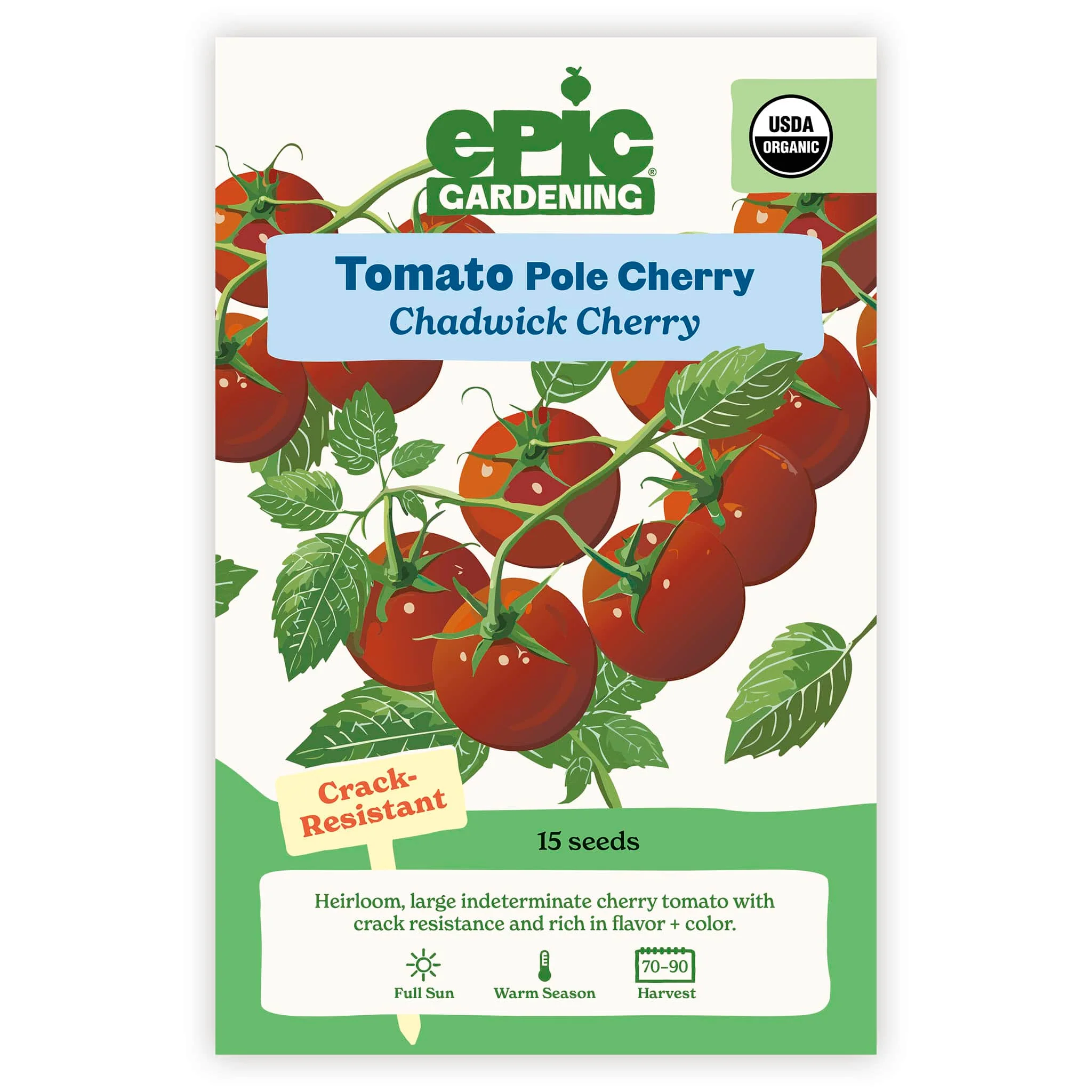 Chadwick Cherry Pole Cherry Tomato - Image 2