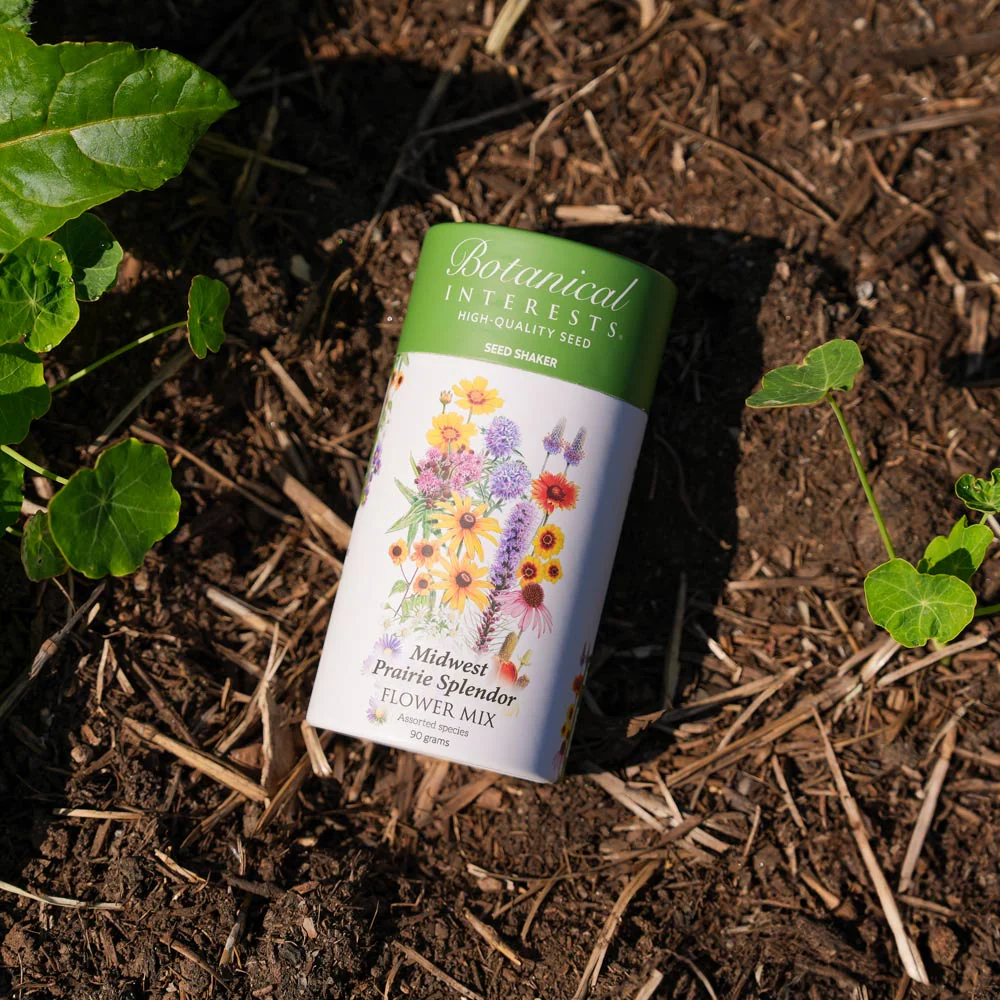 Midwest Prairie Splendor Flower Mix Seed Shaker - Image 2