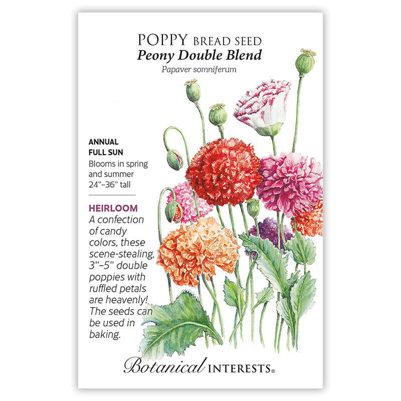 Peony Double Blend Poppy Seeds - Image 3
