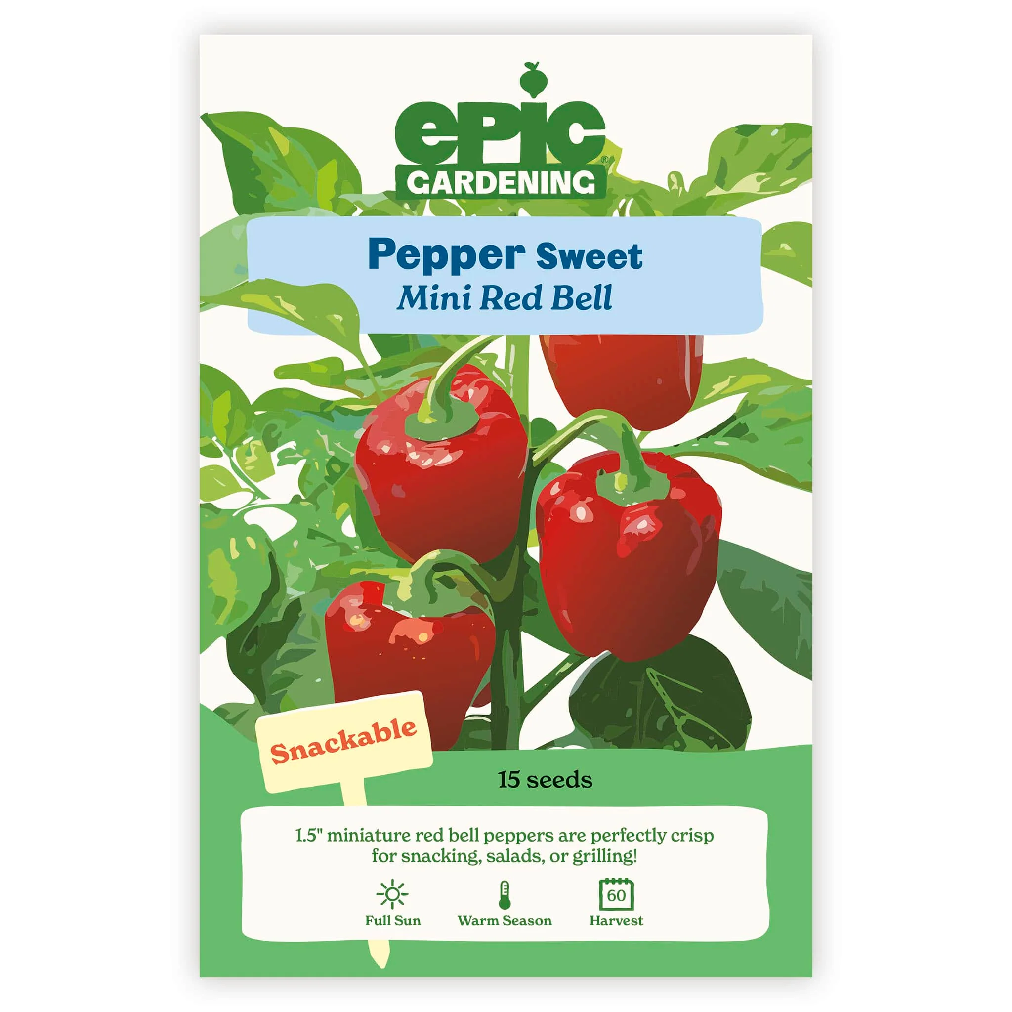 Mini Red Bell Sweet Pepper - Image 2