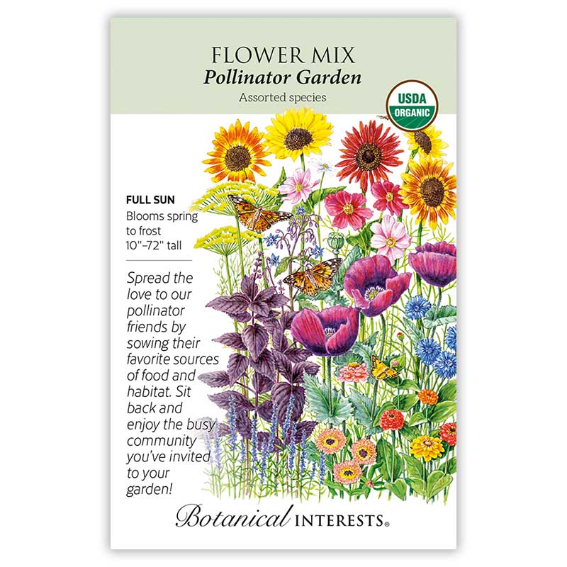 Pollinator Garden Flower Mix Seeds - Image 2