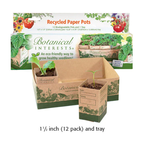 Recycled Paper Pots For Seedlings - Image 2