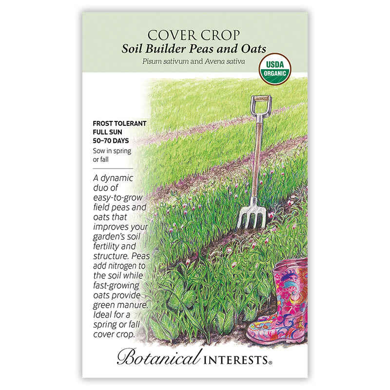 Soil Builder Peas and Oats Cover Crop Seeds - Image 4