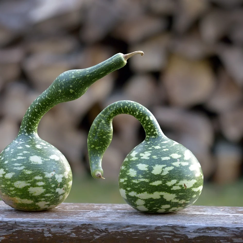 Speckled Swan Hard-shelled Gourd Seeds - Image 4