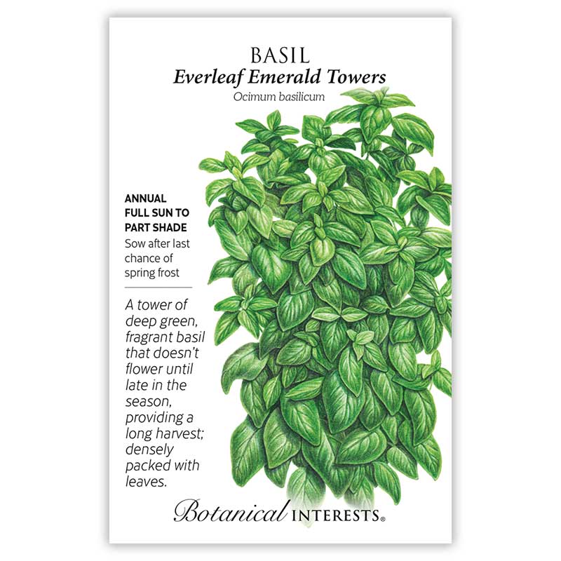 Everleaf Emerald Towers Basil Seeds - Image 3