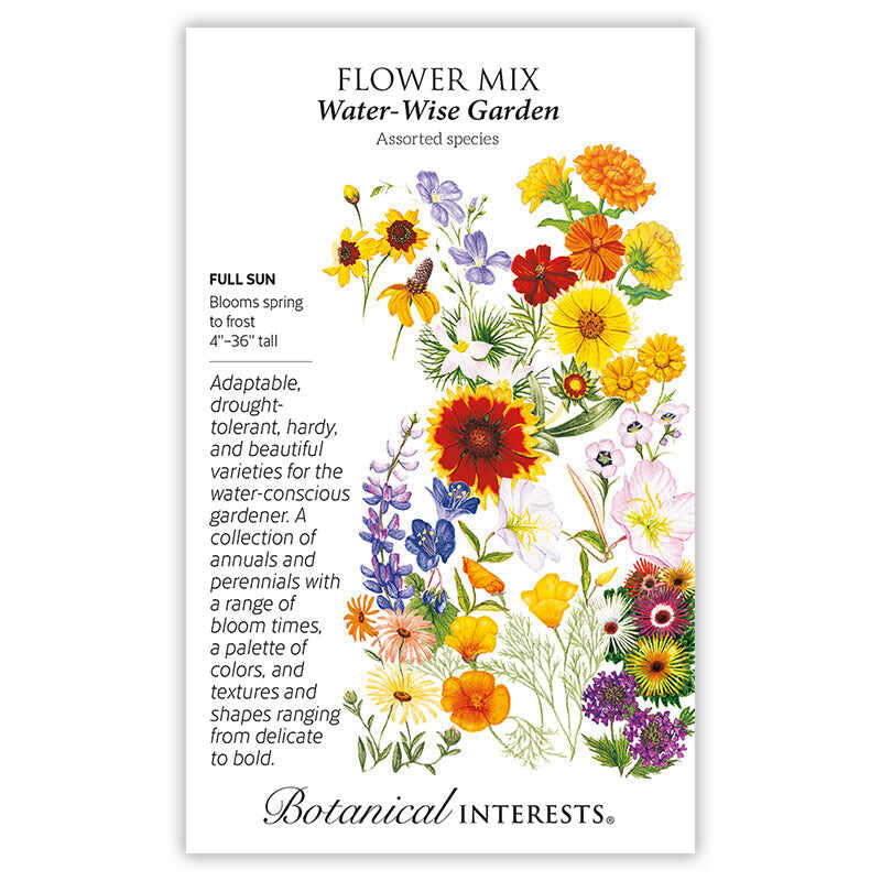 Water-Wise Garden Flower Mix Seeds - Image 2